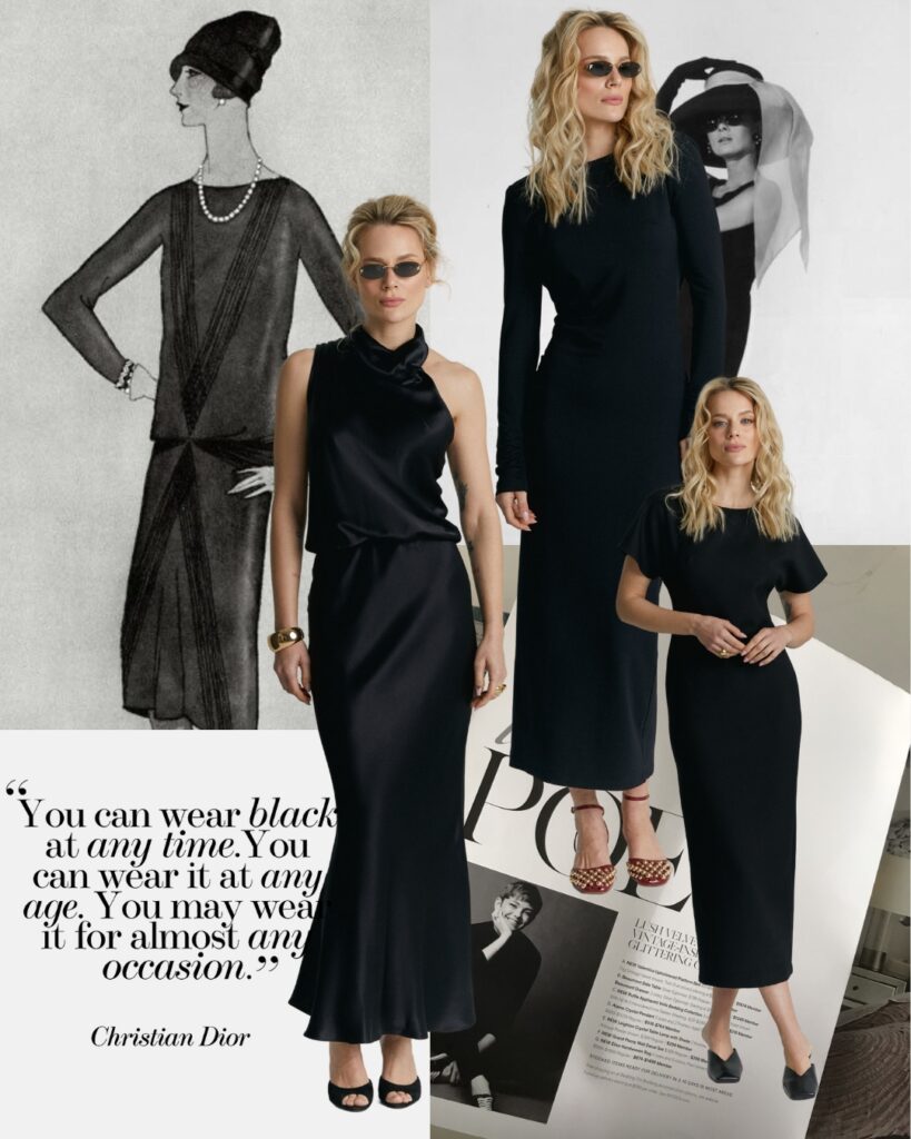 historia malej czarnej coco chanel audrey hepburn moda