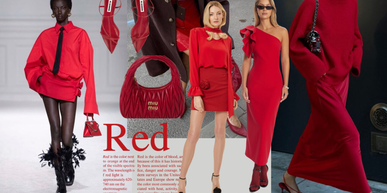 historia mody czerwien kolor czerwony w modzie valentino red trendy sezonu